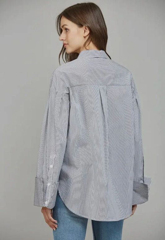 Liv Stripe Button Down