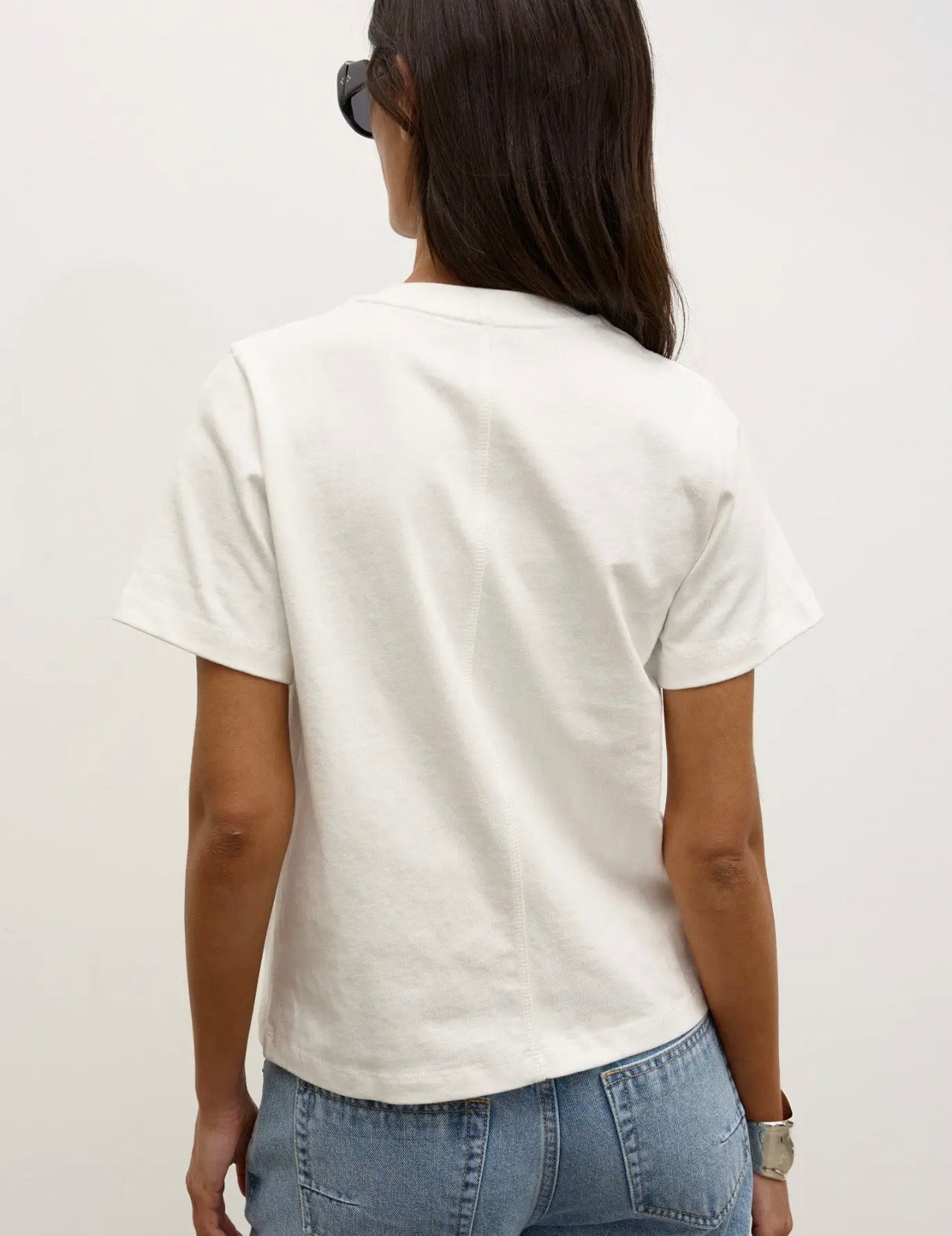 Grace White Tee