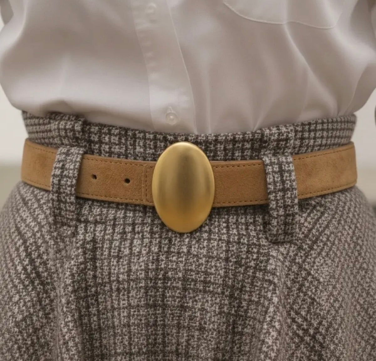 Scout Oval Buckle Belt