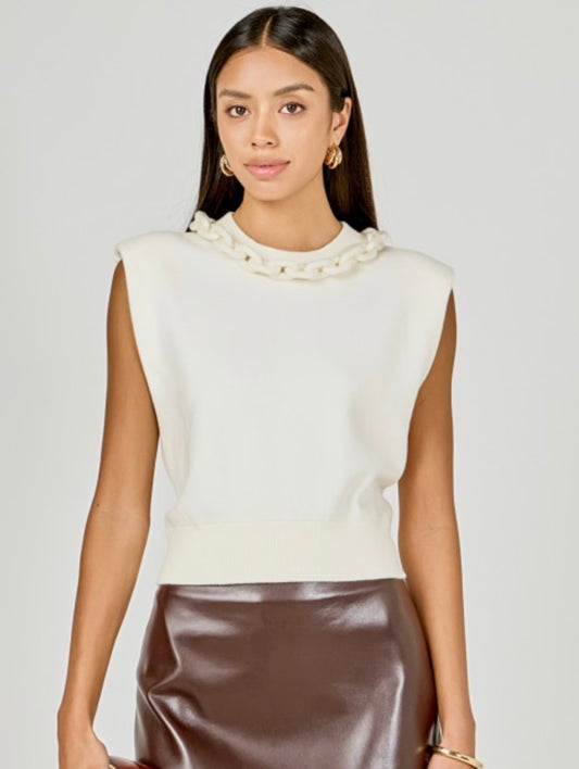 Lana Knitted Sweater Tank