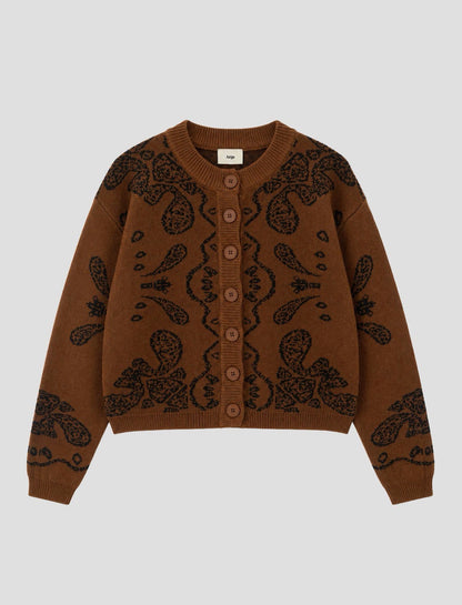 Hudson Paisley Cardigan
