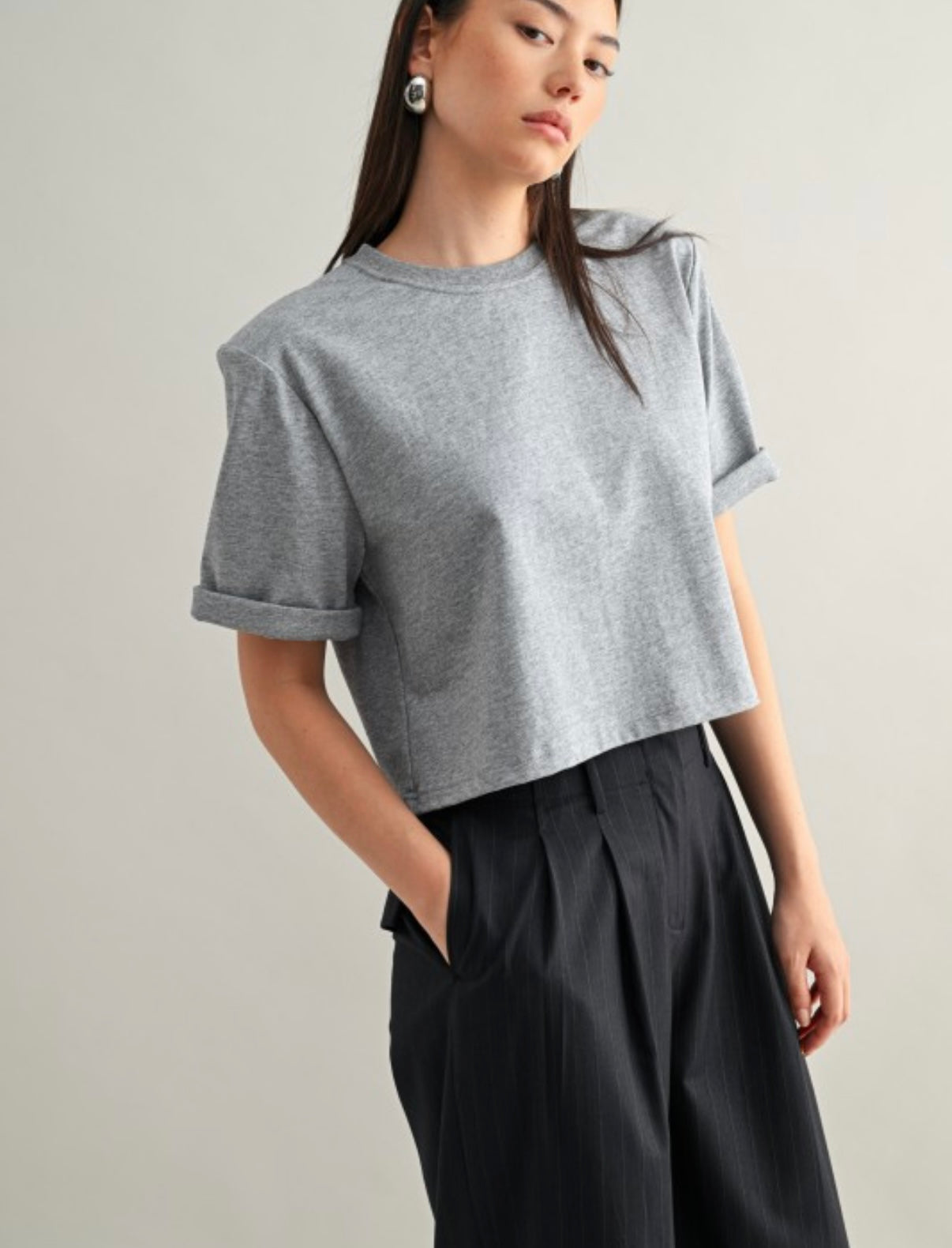Les Shoulder Pad Tee