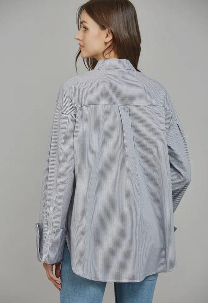 Liv Stripe Button Down