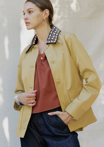 Ophelia Embellished Collar Jacket