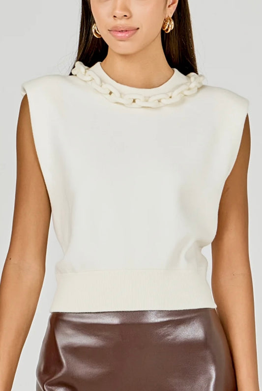 Lana Knitted Sweater Tank