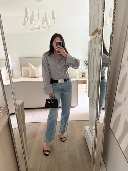 Liv Stripe Button Down