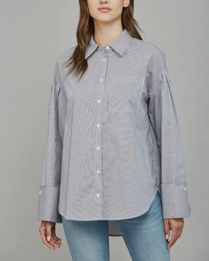 Liv Stripe Button Down