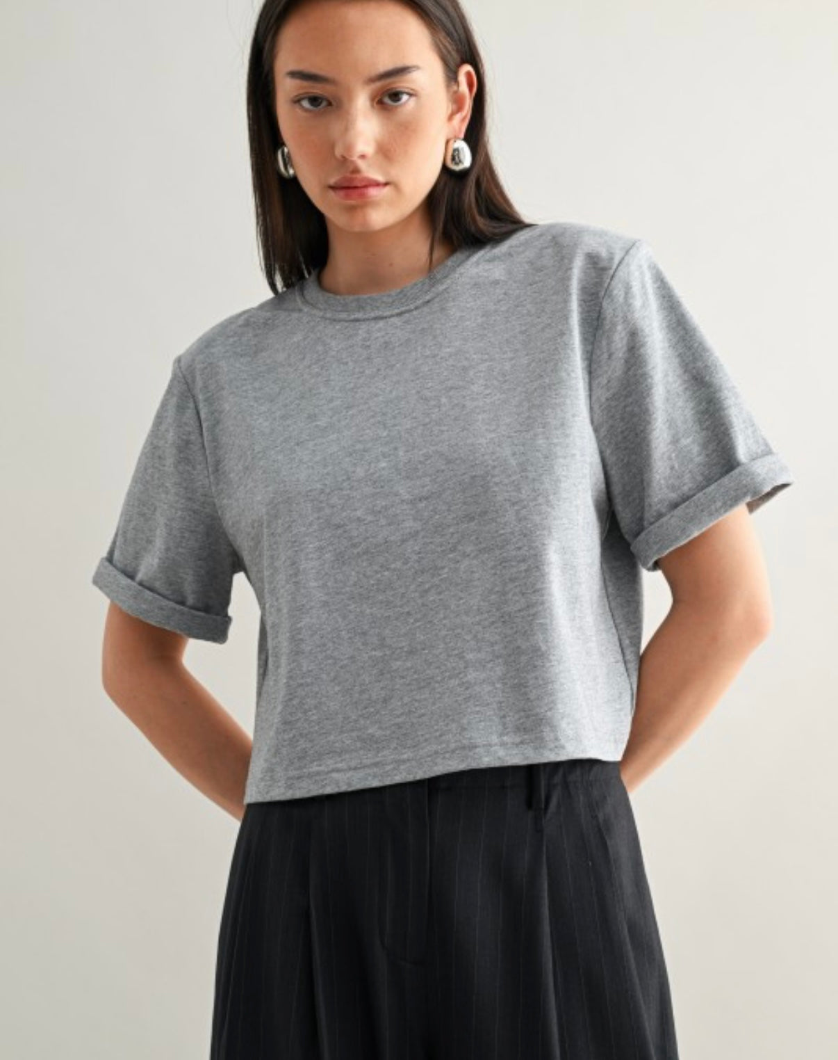 Les Shoulder Pad Tee