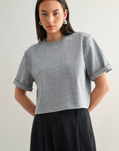 Les Shoulder Pad Tee