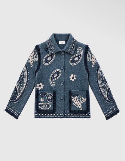 Lumi Bandana Cardigan
