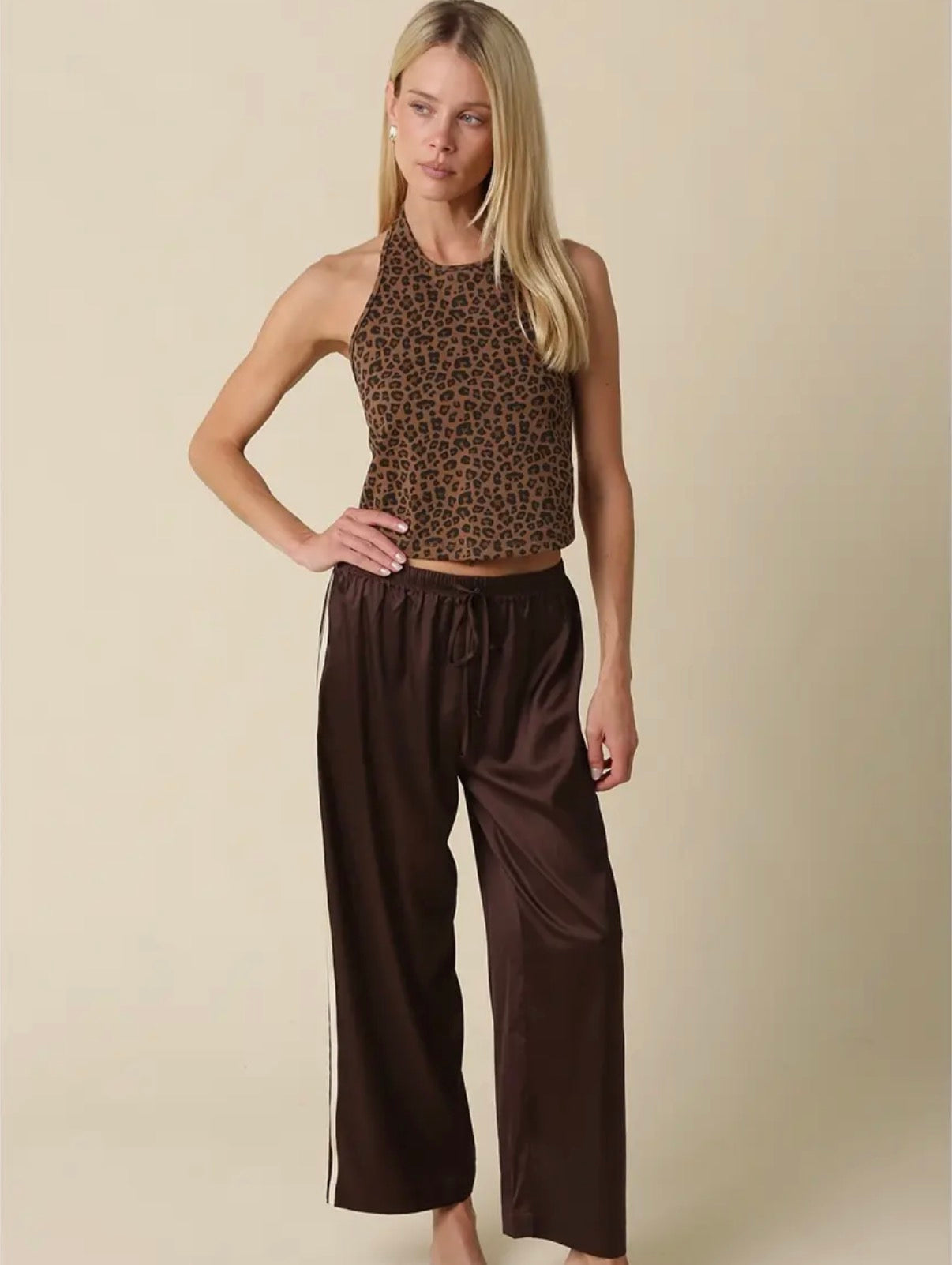 Benny Satin Track Pant