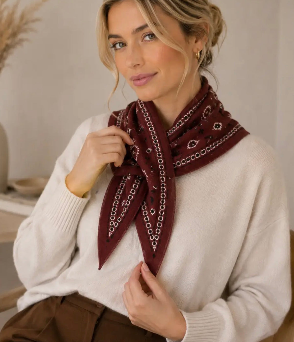 The Colette Bandana Scarf