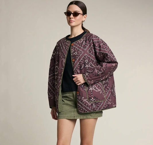 Mindy Reversible Quilted Coat