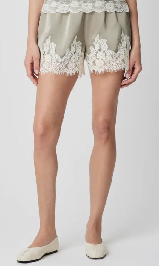 Nina Silk Lace Shorts