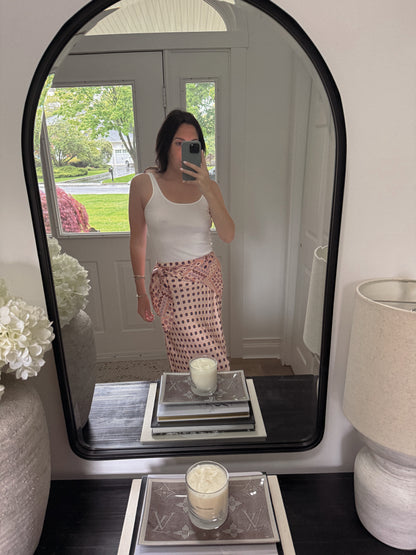 Lina Satin Skirt
